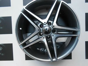 4 CERCHI IN LEGA 19" PER MERCEDES CLASSE A B CLA CLC GLA AUDI SEAT VW MOD 928 - Foto 1 di 11