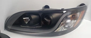 (LH) Blackout Headlight W/ Dual Function LED Running Light for Peterbilt - Picture 1 of 7