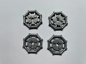 Lego 4 x flat silver Plate Modified Bar Frame Octagonal, 76178 ref 75937 - Picture 1 of 1