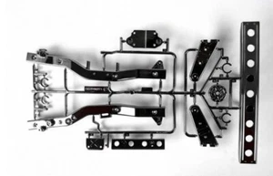 Tamiya 54678 RC WR02/GF01 Black Plated F Parts (Frame) Set Hop Up Parts OP1678 - Picture 1 of 2