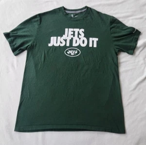 Camisa Nike XL para hombre New York Jets Just Do It verde manga corta cuello redondo Swoosh - Imagen 1 de 5