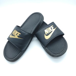 Nike Gold Slide Sandals for Men for 