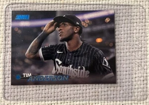 2023 Topps Stadium Club #86 Tim Anderson - Chicago White Sox Blue FOIL /50 - Bild 1 von 2