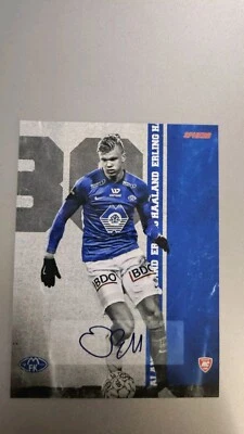 Erling Haaland Rookie 2018 Sphera Auto Script Molde  - Image 1 of 2