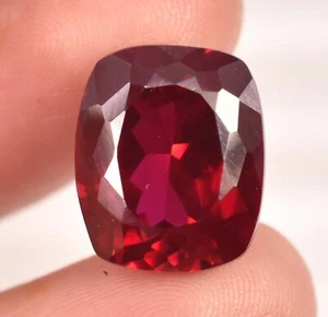 11.45 Ct Natural Mozambique Beautiful Red Ruby Treated Loose Certified Gemstone - Picture 1 of 8