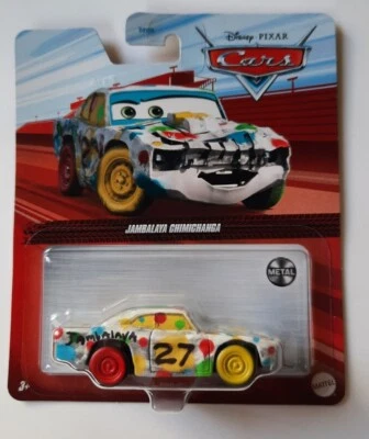 NOVITA' CARS Disney pixar JAMBALAYA CHIMICHANGA 2021 mattel scala 1/55 maclama - Immagine 1 di 2