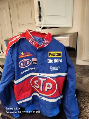 Chaqueta De Colección Años 70 Auténtica NASCAR STP Pit Crew Richard Petty Años 70 MUY BONITA RARA  Foto 1 de 4