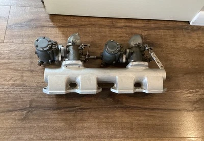 Carburador Hillegas Do Hal Winfield SR Ford Modelo A B Colector de admisión Coche Sprint Foto 1 de 4