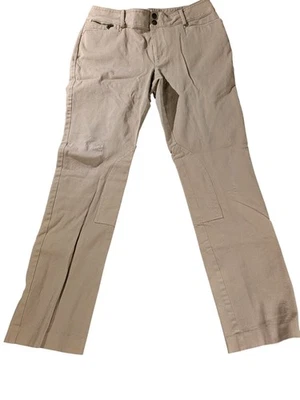 Lauren Ralph Lauren Jodhpur Pants Womens 8 Equestrian Tan Khaki Stretch Riding - Image 1 of 4