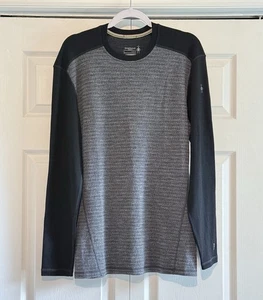 Camisa térmica SmartWool Merino 250 clásica de capa base gris talla grande para hombre - Imagen 1 de 7