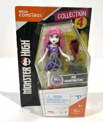 MEGA CONSTRUX MONSTER HIGH ARI HAUNTINGTON SET DYC64 COLLECTION 4 BRAND NEW 2016 - Image 1 of 3