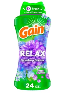 Guadagna in-Wash Lavanderia Profumo Booster Perline, Relax, Sogno Goccia di Rugiada, 24 Oz NUOVO - Foto 1 di 1