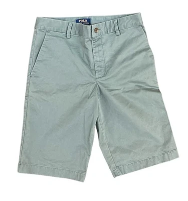 Pantalones Cortos Polo Ralph Lauren Para Mujer 16 Verde Algodón Elástico Chino Foto 1 de 3