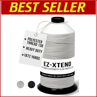 Ultimate Heavy Duty Bonded Polyester Thread for Marine and Outdoor Sewing - 8 oz - Image 1 of 4