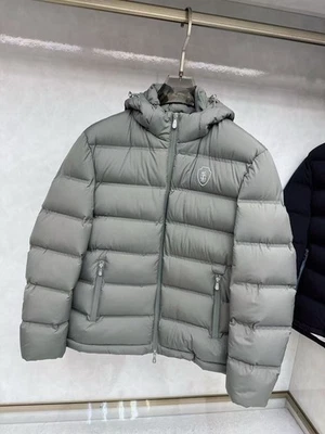 Brunello Cucinelli Men's Outdoor Casual Down Jacket Winter Hooded Warm Coat - Image 1 of 4