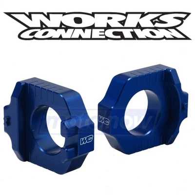Works Connection Elite Axle Blocks for 2003-2008 Yamaha YZ450F - Drive Axle nw Foto 1 de 4