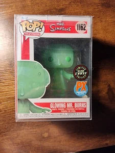 Funko Pop! Los Simpson - Brillante Mr. Burns Verde (Brilla en la Oscuridad) Caja Dañada  - Imagen 1 de 6