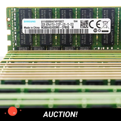 4x Samsung 32GB 4DRx4 PC4-2133P M386A4G40DM0-CPB DDR4 2133Mhz ECC RAM - Bild 1 von 3