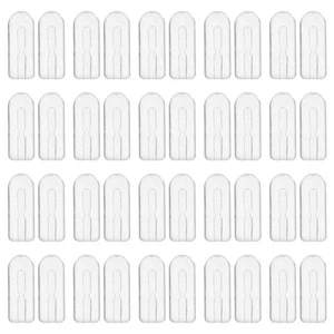 20 pares de almohadillas antideslizantes de silicona suave para puente nasal para - Imagen 1 de 20