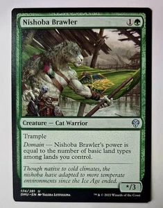 4x Nishoba Brawler Dominaria United Regular 4x Spielset  - Bild 1 von 1