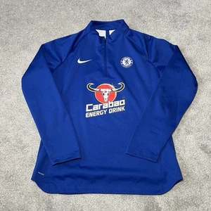 Chelsea Nike Shield Player Issue Training Drill Top Medium VGC - Picture 1 of 12