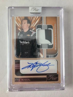 Memorabilia autógrafos Panini Turn Four 2025 Kyle Busch #14/99 Foto 1 de 2