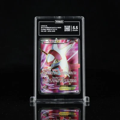 TAG GRADED! Latias EX (112 Full Art) 112/116 Plasma Freeze Holo - Image 1 of 2
