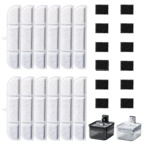 12 Packungen Ersatzfilter kompatibel mit Downy Paws Katzenbrunnen - T... - Bild 1 von 7