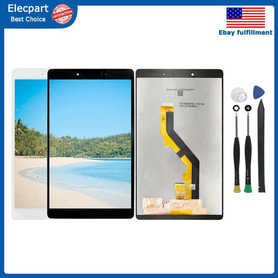 For Samsung Galaxy Tab A 8.0" 2019 SM-T290 LCD Display Touch Screen Digitizer - Image 1 of 1