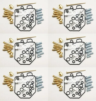 KITS DE REPARACIÓN DE CARBURADOR PARA HONDA CBX1000 78-83 KITS DE 6 TORNILLOS DE REPARACIÓN Foto 1 de 3