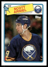 1988-89 Topps Scott Arniel Buffalo Sabres #90