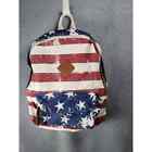 Joe Boxer American Flag Backpack Acidwashed Look - Unisex- NWOT