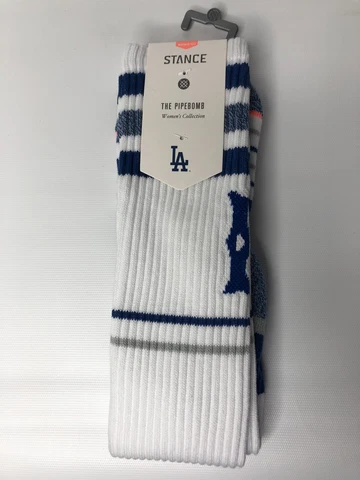 Stance Brooklyn Dodgers MLB Women's Collection Socks Medium 8-10.5 Cover