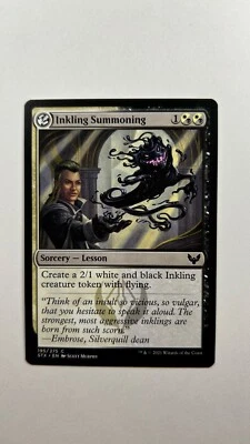 MTG Strixhaven School of Mages Inkling Summoning 195/275 Magic the Gathering - Image 1 of 2