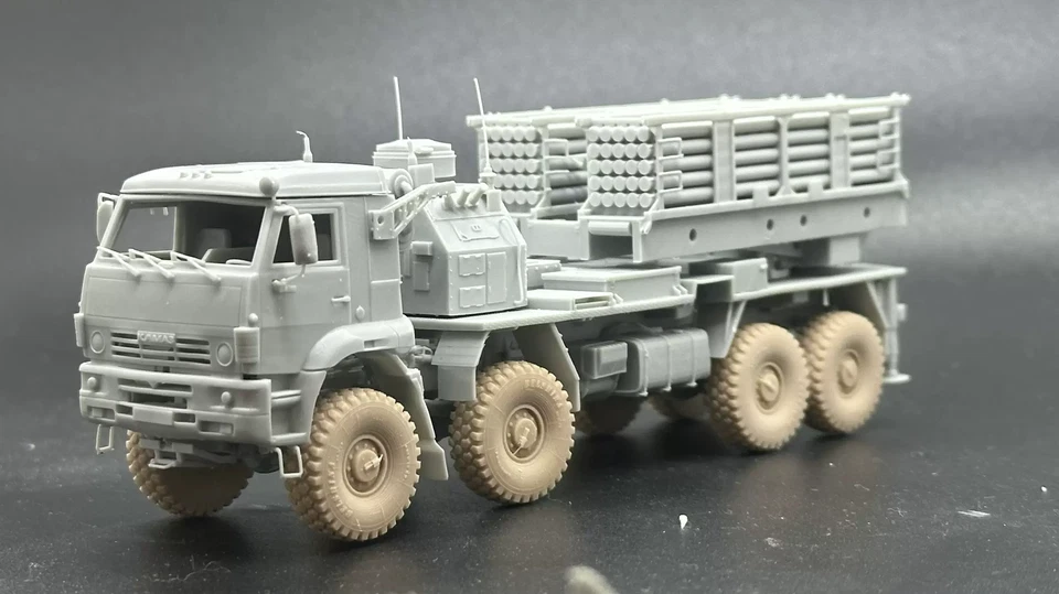 3D Printed 1/72/87/144 Remote mine-clearing vehicle Kamaz Big 8 Model Kit NEW - Image 1 of 4