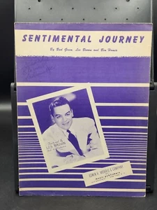 Sentimental Journey, Vintage Sheet Music, Bud Green, Les Brown, Ben Homer - Picture 1 of 4