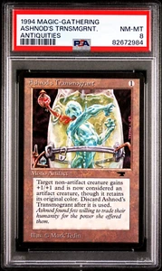 1994 MTG Magic the Gathering Antiquities Ashnod's Transmogrant WOTC PSA 8 NM-MT - Picture 1 of 4