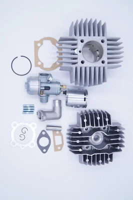 Puch Maxi N E50 70ccm 45mm Rennsatz Tuning Kit Zylinder Zylinderkopf NM - Bild 1 von 4