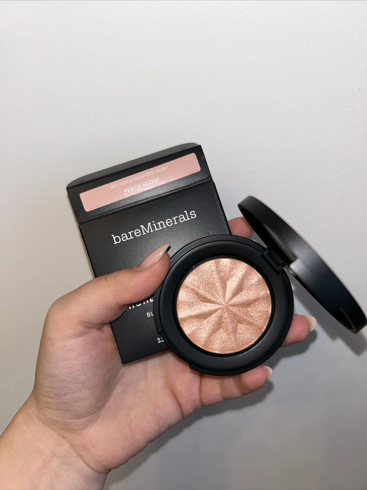 bareMinerals GEN NUDE Highlight Blush,  Peach Glow Full Sz 0.13 oz New - Bild 1 von 1