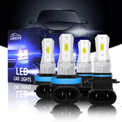 Kit de bombillas LED para Toyota Sienna Van 3,5 L 2011-2020 4x 9005 luces H11 Foto 1 de 4
