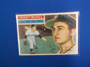 1956 Topps Baseball # 44 Windy McCall EX-MT - Imagen 1 de 3