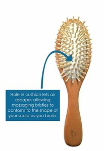 2 pcs Oval Paddle Brush, Massage Pins Brush - Picture 1 of 2