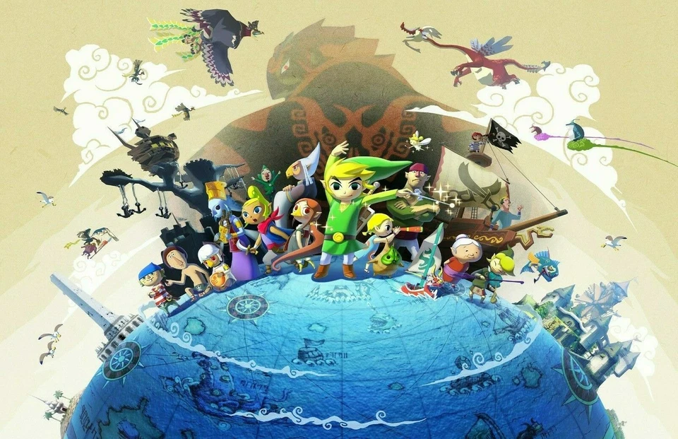 The Legend of Zelda Wind Waker Poster - Image 1 of 1