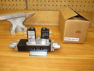 Electroválvula aire 120VAC ARO Ingersoll Rand E312SD-120-A *NUEVO/LIGERAMENTE USADO* Foto 1 de 4