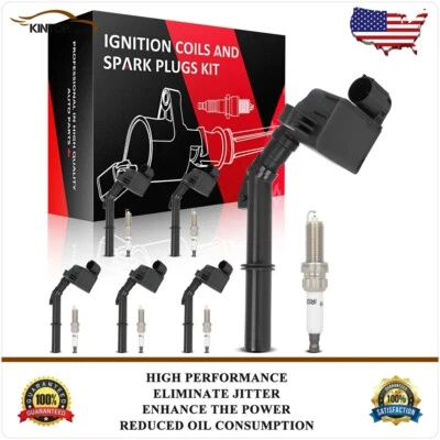 6x Bobina de encendido y bujía para Mercedes-Benz CL63 CLS63 E63 G63 AMG 5,5 L gas Foto 1 de 4