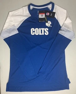 Women’s Indianapolis Colts Football Nike T-shirt Long sleeve Large L NFL New NWT - Picture 1 of 9