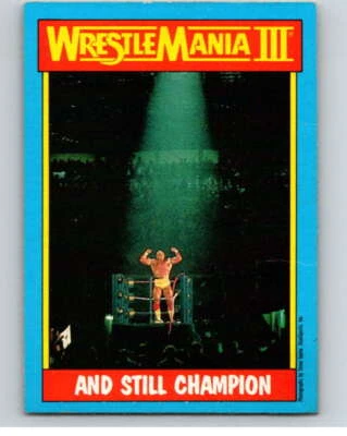 1987 O-Pee-Chee WWF #56 Hulk Hogan  V69232 - Image 1 of 2