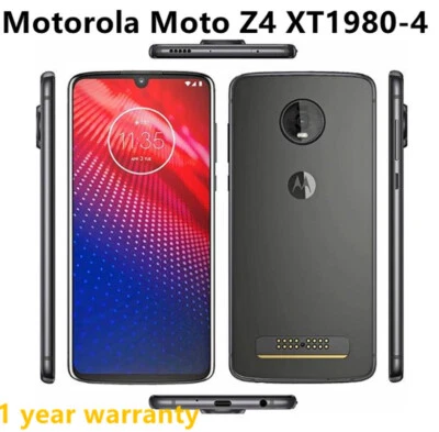 Teléfono inteligente Motorola Moto Z4 XT1980-4 128 GB+4 GB 48 MP 4G LTE desbloqueado Foto 1 de 4