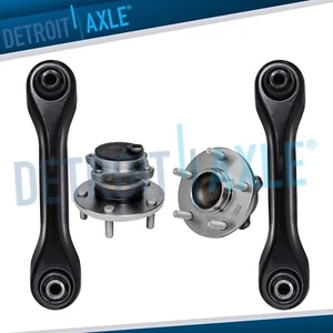 4pc Rear Wheel Bearing Hub Lower Trailing Control Arm for 2004-2013 Mazda 3 & 5 - Picture 1 of 7