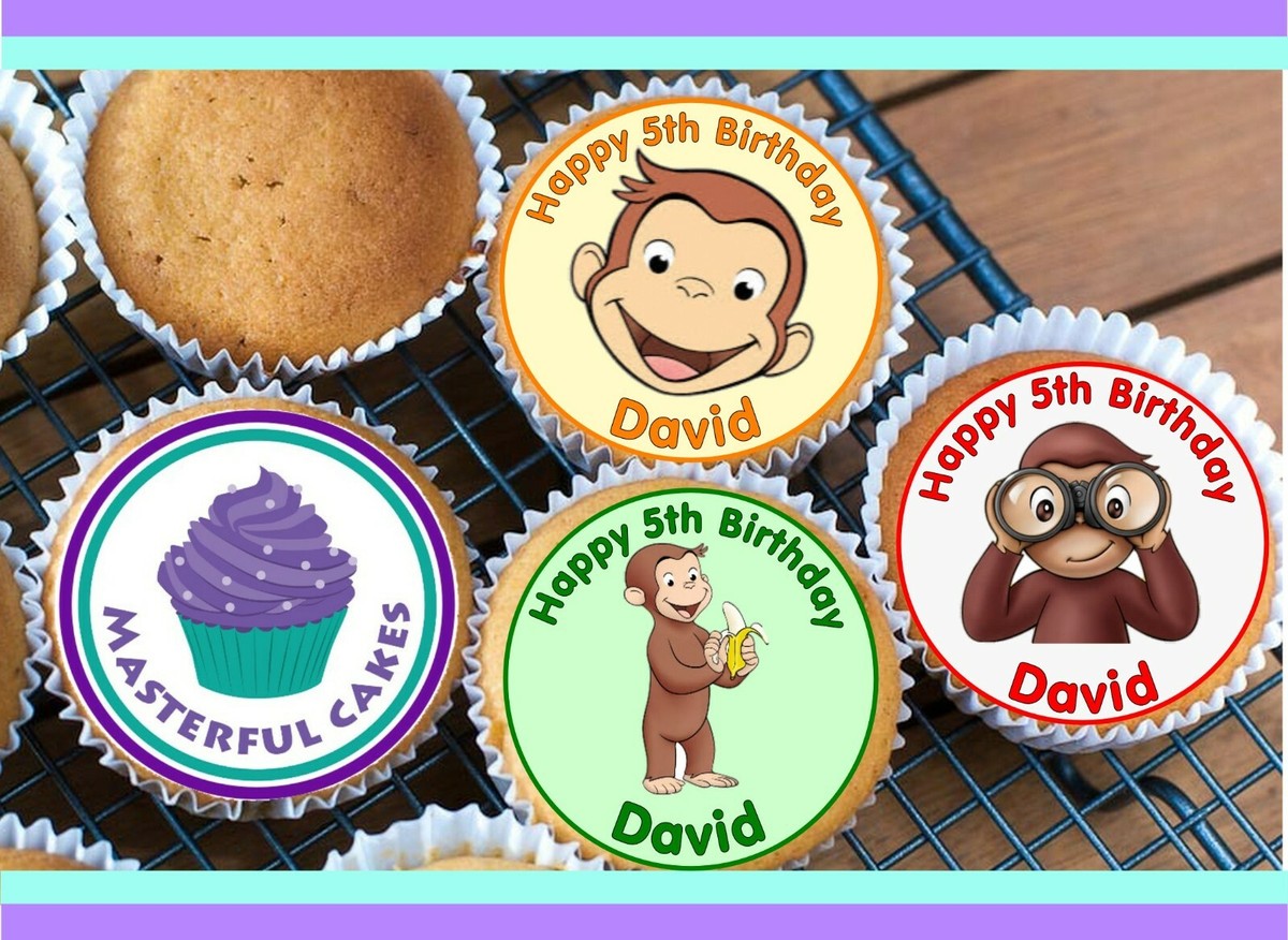 Aisteach George Cupcake Topper George Cake Topper Etsy UK